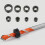 Adjustable  Strength Steel Drill Bit Stop Collar for Accurate Depth Control in Woodworking Projects 3