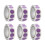 (Purple) 6 Rolls Round Sticker Color Coding Sticker Red Dot Sticker Circular Sticker For File Organization Warehouse Labeling  Yellow 1