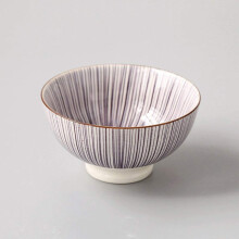 Porcelain Bowl Set 4.5Inch Ceramic Rice Bowls Microwave Dishwasher Safe Elegant Leg Design