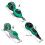 (253184 15 meters) Construction Automatic Chalk Reel Carpentry Ink Drawing Line Marker With Smooth Rewinding Line Retrieval Function Multicolor 3