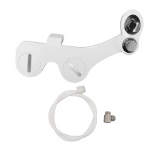 Opgrader din hygiejne med vores ikke-elektriske toiletbidet. Justerbar trykkontrol sikrer personlig rengøring og selvrensende bidet.