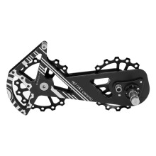 Amélioration du dérailleur arrière de vélo : galet de dérailleur léger et surdimensionné avec roulements en céramique et profil de dent