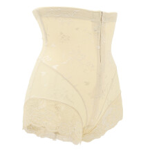 Guaina modellante in pizzo per donna, modellante post-parto senza cuciture, snellente per i fianchi, a vita alta, con compressione, slip addominali
