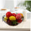 Wire Fruit Basket with Lid, Metal Storage Basket for Bread, Snacks and MultiPurpose Use 5