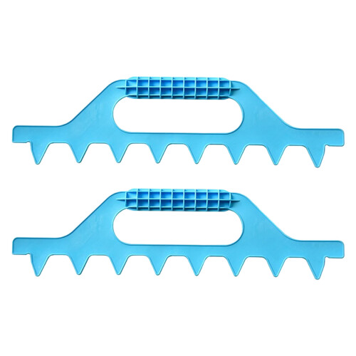 2pcs Plastic Beekeeping 7 Frame Spacing Accuracy Tool Ergonomic