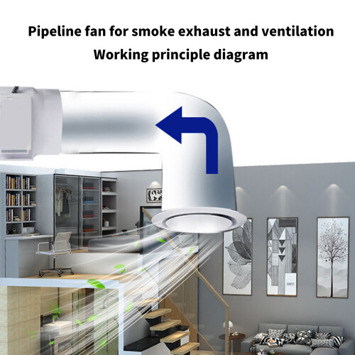 Energy Saving Duct Ventilation Fan For HVAC Airflows Enhancement 1