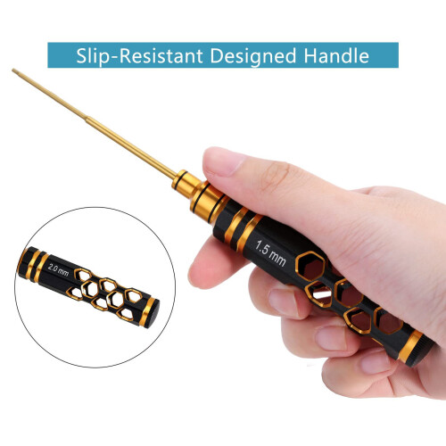 4 Piece Hex Key Screwdriver Set Lightweight Repair Tool for 1