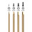 4 Piece Hex Key Screwdriver Set Lightweight Repair Tool for 5