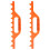 Multipurpose 9 Prong Plastic Cultivator Rakes Set For Efficient 1