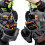 Waterproof Adjustable Suspenders Tool Belt For-BlackAndGray 5