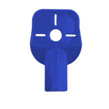 Fixation de dépoussiérage de perçage-Bleu Type D