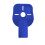 Fixation de dépoussiérage de perçage-Bleu Type D 1