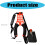 Brush Cutter Shoulder Strap Harness with Ergonomic Weight Distribution and Adjustable Double Straps 3