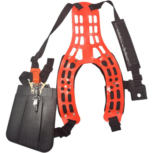 Brush Cutter Shoulder Strap Harness with Ergonomic Weight Distribution and Adjustable Double Straps 1