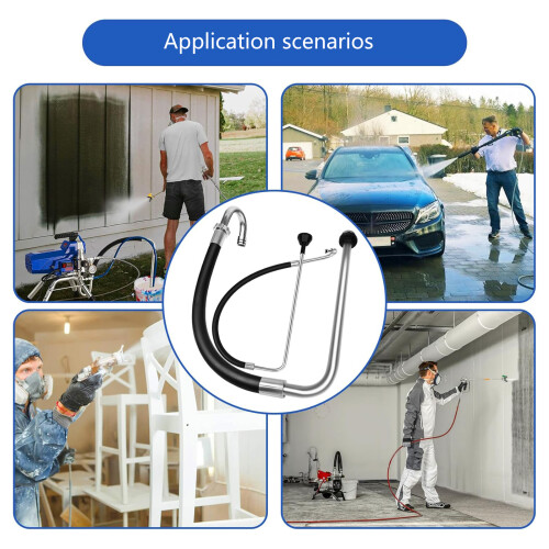Practical Airless Sprayer Suction Hose Assembly With Oxidation 1