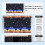 Bunk Bed Privacy Curtain Set for Bottom Loft Bed, Light Blocking Breathable Fabric, Deer Print 2