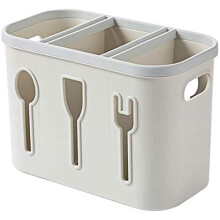 Knife Holder Kitchen Knife Block with Hollow Drain Base and MultiGrid Storage Stand, 2 or 3 Slots