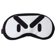 Slaapmasker van 100% katoen, met Jack Skellington-design uit Nightmare Before Christmas, inclusief geluidsdempende oordopjes, zorgt voor volledige