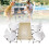 Camping-Klapptisch- und Stuhl-Set, 11