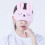 Bærbart søvntilbehør, effektiv lysblokk for reiselur nattsøvn søt øyedeksel 4