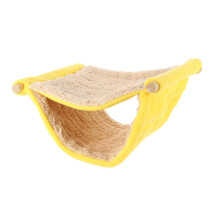 Small Animal Hammock Double Layer Soft Lint Pet Cage Bed for Hamsters Ferrets Birds Rabbits