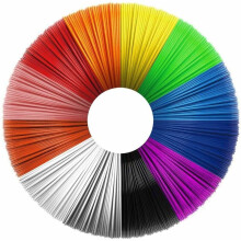 Artistieke creatieset, hoogwaardig filament compatibel met 3D-printerpen, kleurenassortiment voor soepel printen en artistieke projecten, 12 heldere
