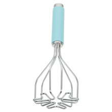 Stainless Steel Potato Masher with Ergonomic Comfort Grip for Potatoes Carrots and Pumpkins