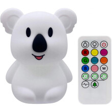 Charmerende silikone natlampe, giftfri silikone af høj kvalitet, bærbar stresslindrende ledsager til blød børneværelsesnatlampe, yndig natlampe