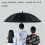 Golf Umbrella Windproof Ventilated Canopy Extra Large Coverage for 23 People Long Handle 2
