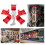 5Pcs Battery Dock Holder For 18V/20V Battery Power Tool-Red 2