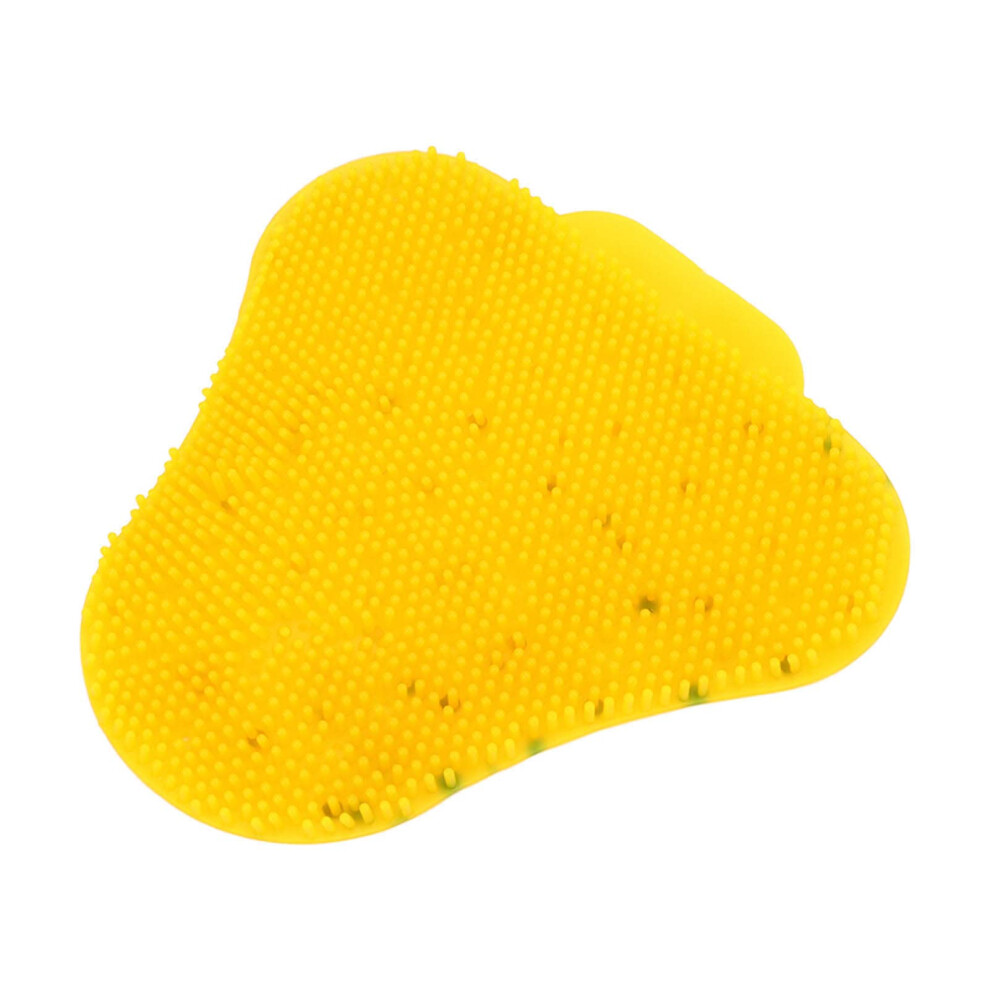 Orange Urinal Screen Deodorizer With Anti Splash Protection And Long Lasting Fragrance Triangle Mat