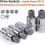 Spline-Spline-Bit-Stecknuss- und 6