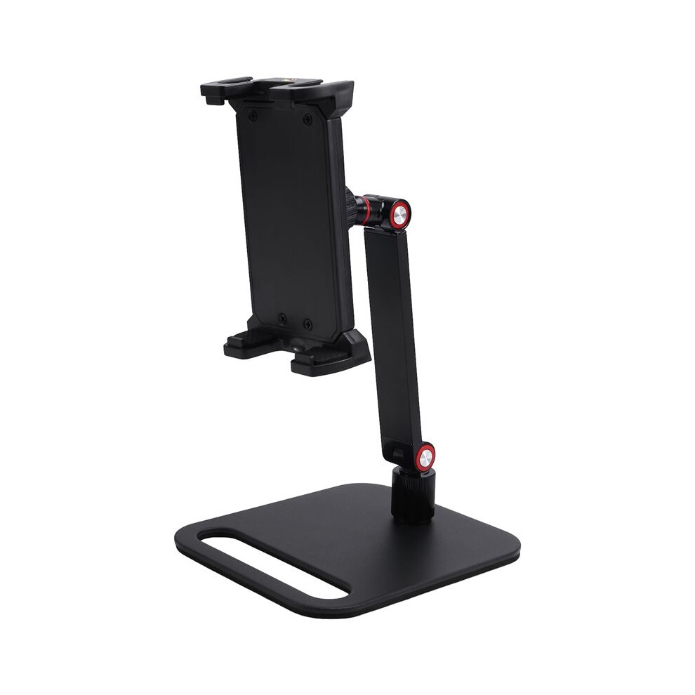 Adjustable Portable Monitor Stand 360 Swivel Bracket Tablet Holder Compatible With Tablet Desktop Clamp Stand A 4854110194847