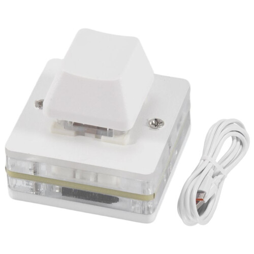 1-Key Shortcut Keyboard USB Custom Programmable Macro Keyboard Hot Key Mouse One Key Button RGB Mini Keypad