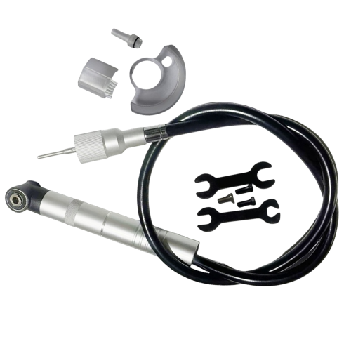 90 Degree Elbow Flexible Shaft Transfer Head-rubber longer