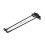 Tischbeine, U-Form, schwarz, moderne, 8