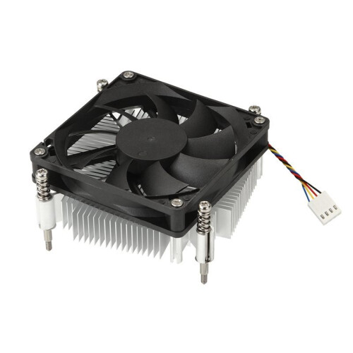 KT37 CPU-Kylflänsfläkt PWM 4-Tråds Hastighetsstyrd Fläkt Stöder 115X/1200 för HTPC 1U-Datorchassi