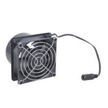 12V Ventilation Fan 80mm Inline Blower For Air Quality Control