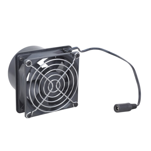 12V Ventilation Fan 80mm Inline Blower For Air Quality Control