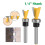 Dovetail Router Bit For Precise Woodcraft 1/4Inch Shank Assorted 2