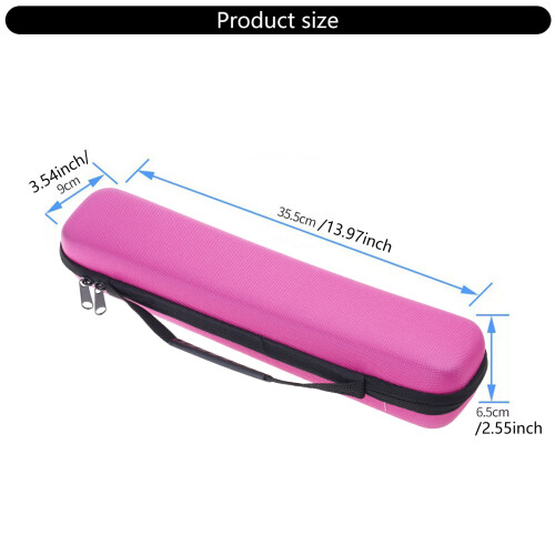 Heat Resistant Styling Tool Storage Bag Portable Design-Black 2