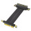 PCI-E PCI Express 4.0 4X Extension Cable ( Dual Vertical 90 Degree Direction) 1