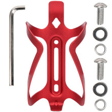 Fahrradflaschenhalter aus Aluminiumlegierung, leichter und robuster Wasserflaschenhalter für kleine Flaschen, bietet sicheren Halt und hat sanfte