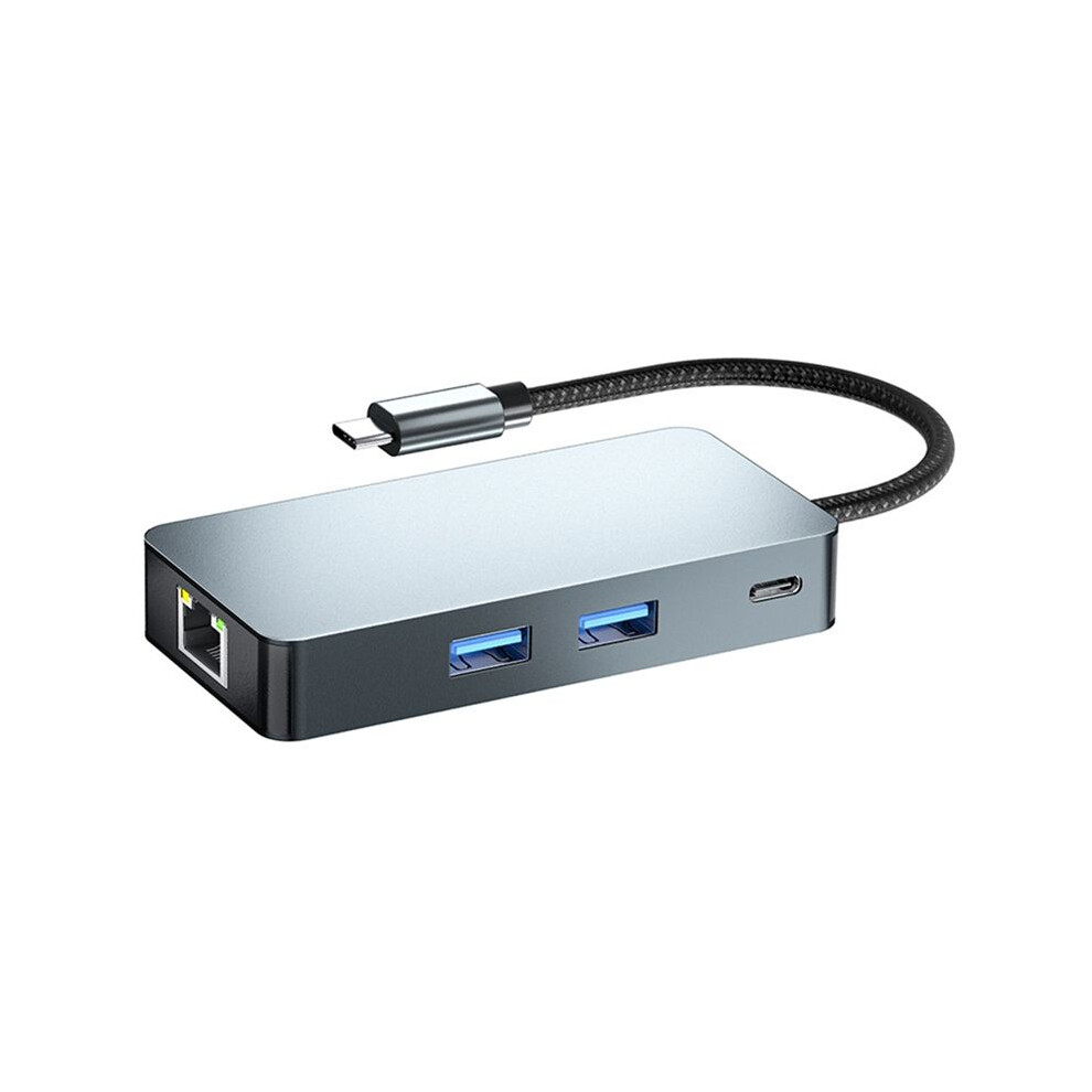 Usb3.2 Expander With Gigabit Port Pd 100W External Power Supply Splitter Hdtv Vga Ethernet Usb Audiocards Reader 4854110102552