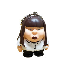 Quirky Keychain Charm For Friend Gifting Resin-Sister Hong