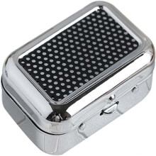 Stainless Steel Ashtray With Compact Design, Practical Detachable Outer Shell And Interior For Easy Cleaning, Special Design With Windproof Lid To Con