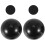 2 Pcs Laptop Notebook Black Antiskid Cool Ball Cooler Stand Pad 1