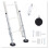 Ladder Leveler Pair Ladder Accessories Tool Working-60cm 6x70mm 6