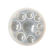 Silicone Handmade Mold Pendant Molds Crafting-9 half balls