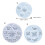 Silicone Handmade Mold Pendant Molds Crafting-9 half balls 4